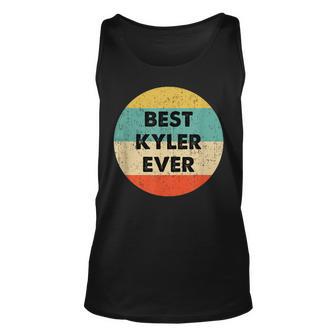 Kyler Name Unisex Tank Top - Thegiftio UK