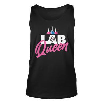 Lab Queen Laboratory Technician Science Medical Scientist Tank Top | Mazezy