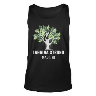 Lahaina Strong Maui Hawaii Old Banyan Tree Tank Top | Mazezy