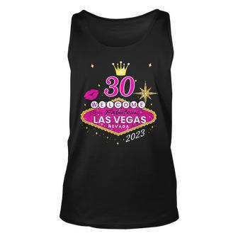 Las Vegas Girls Trip 2023 Vegas 30Th Birthday Squad Unisex Tank Top | Mazezy DE