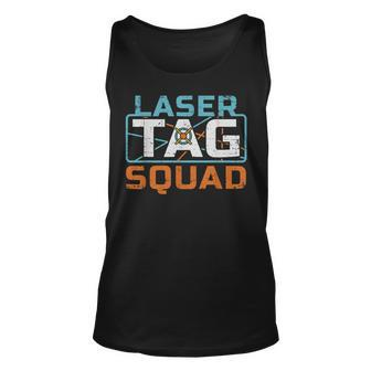 Laser Tag Squad For A Laser Tag Team Unisex Tank Top | Mazezy