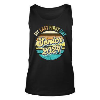 My Last First Day Senior 2024 Class 2024 Back To School 2024 Tank Top | Mazezy