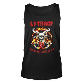 Lathrop Name Gift Lathrop Name Halloween Gift V2 Unisex Tank Top - Seseable