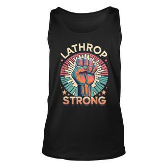 Lathrop Strong Fist Of Power Tank Top | Mazezy