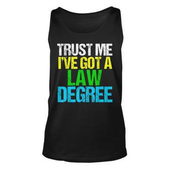 Law School Graduate Lawyer Graduation Graduate Tank Top | Mazezy