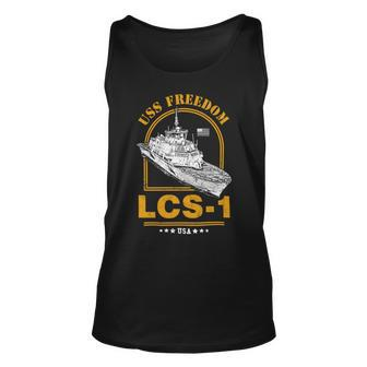 Lcs-1 Uss Freedom Unisex Tank Top - Monsterry CA