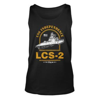 Lcs-2 Uss Independence Unisex Tank Top - Monsterry CA