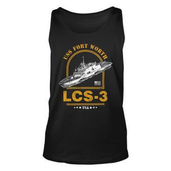 Lcs-3 Uss Fort Worth Unisex Tank Top - Monsterry CA