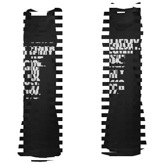 Legendary Since July 1970 52 Year Old Gift 52Nd Birthday Unisex Tank Top | Mazezy
