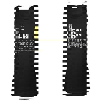 Leon Name Gift Im Leon Im Never Wrong Unisex Tank Top - Seseable