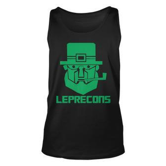 Lepracons Funny Irish Leprechaun Leprechaun Funny Gifts Unisex Tank Top | Mazezy