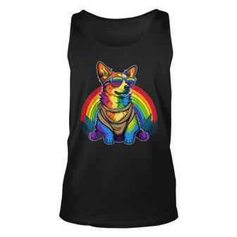 Lesbian Lgbt Gay Pride Australian Cattle Dog Unisex Tank Top | Mazezy