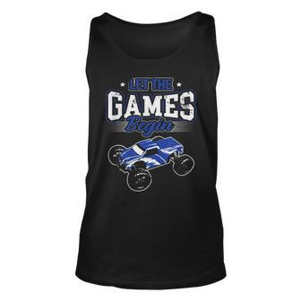 Let The Games Begin Radio Control Rc Car Unisex Tank Top | Mazezy