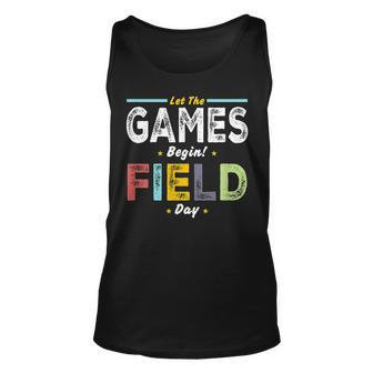 Let The Games Begin Unisex Tank Top | Mazezy