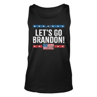 Lets Go Brandon Lets Go Brandon Funny Unisex Tank Top | Mazezy AU