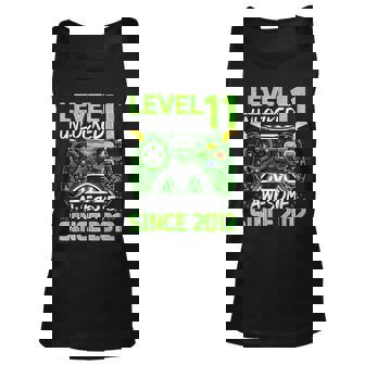 Level 11 Unlocked Awesome 2012 11Th Birthday Video Gamer Boy Tank Top | Mazezy
