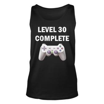 Level 30 Complete Video Games 30Th Birthday 30Th Birthday Tank Top | Mazezy CA