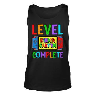 Level Complete Kindergarten Video Game Last Day Of School Unisex Tank Top | Mazezy