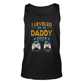 I Leveled Up To Daddy 2024 Soon To Be Dad 2024 Tank Top - Monsterry UK