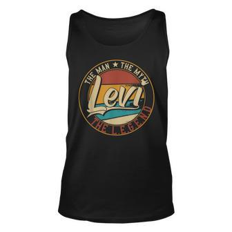 Levi The Man The Myth The Legend Unisex Tank Top - Monsterry CA