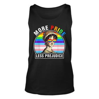 Lgbt Ally Gay Pride Clothers More Pride Less Prejudice  Unisex Tank Top