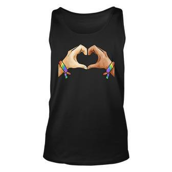 Lgbt Couples T Shes Mine Im Hers Gay Gifts Unisex Tank Top | Mazezy