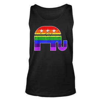 Lgbtq Gay Pride Conservative Republican Capitalist Politics Tank Top | Mazezy