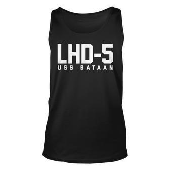 Lhd5 Uss Bataan Unisex Tank Top - Thegiftio UK