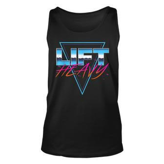 Lift Heavy Powerlifting Or Bodybuilding Unisex Tank Top | Mazezy