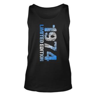 Limited Edition 1974 49Th Birthday Born 1974 Tank Top - Thegiftio UK