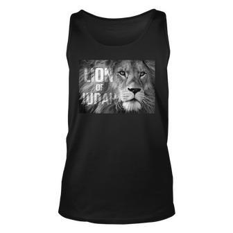 Lion Of Judah King Graphic Unisex Tank Top | Mazezy