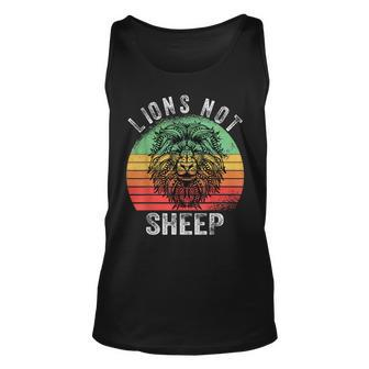 Lions Not Sheep Apparel Unisex Tank Top | Mazezy
