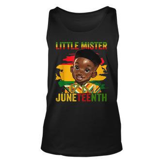 Little Mister Junenth African Black Boy Kids Toddler Unisex Tank Top - Seseable
