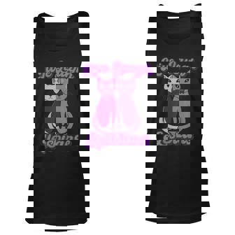 Live Laugh Lesbians Cat Couple Love Is Love Lgbt Parade Unisex Tank Top - Thegiftio UK