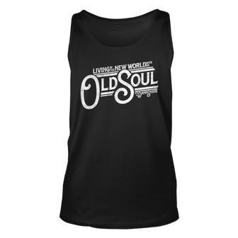 Living In The New World With An Old Soul Vintage Tank Top - Seseable