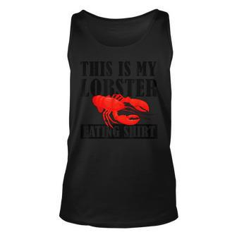 Lobster Lover Clothing This Is My Lobster Eating Tank Top - Seseable