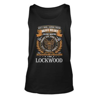 Lockwood Name Gift Lockwood Brave Heart V2 Unisex Tank Top - Seseable