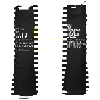 Lolly Name Gift Im Lolly Im Never Wrong Unisex Tank Top - Seseable