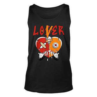 Loser Lover Drip Heart 5 Dunk On Mars Matching Unisex Tank Top | Mazezy