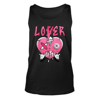Loser Lover Drip Heart Plus Triple Pink Matching Unisex Tank Top - Seseable
