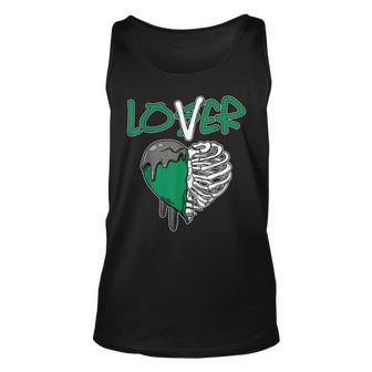 Loser Lover Dripping Heart Pine Green 3S Unisex Tank Top | Mazezy