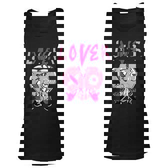 Loser Lover Heart Dripping Low Triple Pink Matching Unisex Tank Top - Thegiftio