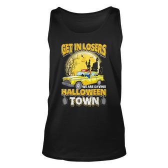 Get In Losers We Are Saving Halloween Town Nightmare Tank Top - Monsterry CA