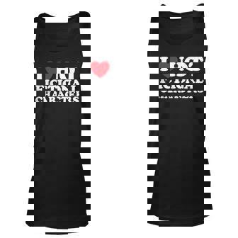 I Love Hot Fictional Characters Book Movie Game Fandom Tank Top | Mazezy