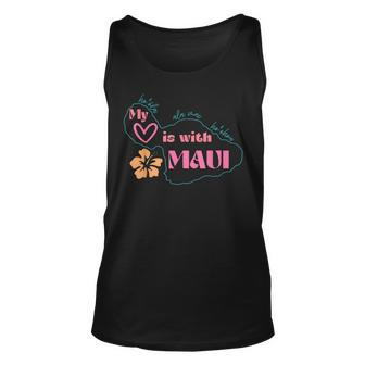 My Love Is With Maui Tank Top - Monsterry CA