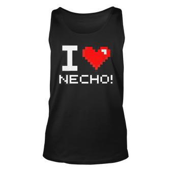 I Love Necho System 8 Bit Heart Sf Insurance Agent Agency Tank Top - Seseable