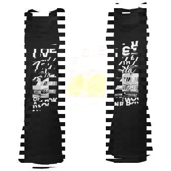 I Love The Smell Of A New Book Book Reading Bookworm Reading Tank Top | Mazezy