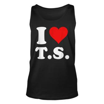 I Love TS Tank Top - Seseable