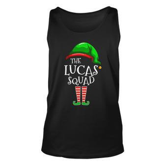 Lucas Name Gift The Lucas Squad Unisex Tank Top - Seseable