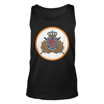Luxembourg Army Unisex Tank Top | Mazezy